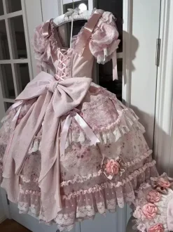 Accessoire de train rose Sweet Lolita