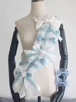 Accessoires Academic Lolita N艙uds bleu ciel clair Accessoire Divers