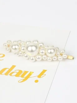 Accessoires de cheveux de perle en épingle à cheveux de mariage pour la mariée