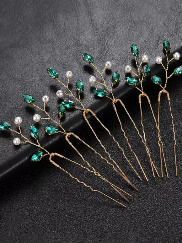 Accessoires de cheveux de mariée de mariage