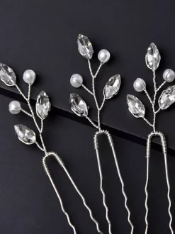 Accessoires de cheveux de mariée de mariage