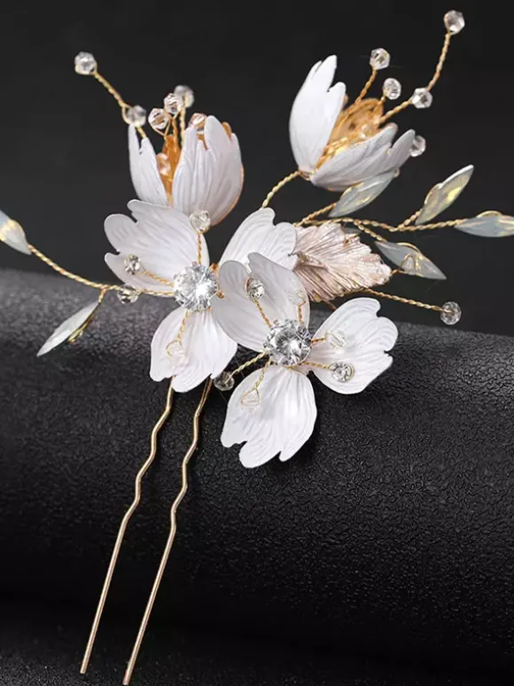 Accessoires de cheveux de mariage pour la mariée