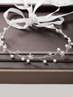 Accessoires de cheveux de mariée en métal