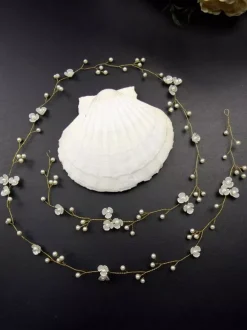 Accessoires de coiffure de mariage en métal