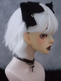 Accessoires Gothiques Lolita Accessoire Noir N艙ud Divers