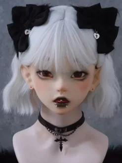 Accessoires Gothiques Lolita Accessoire Noir N艙ud Divers