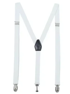 Accessoires Homme Détails Métalliques Classiques Polyester Métallisé Pull Out Noir
