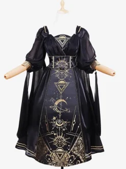Accessoires Lolita Or Noir Accessoire Divers