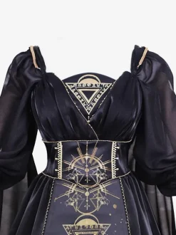 Accessoires Lolita Or Noir Accessoire Divers