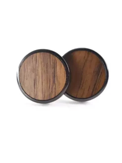 Accessoires pour hommes Classic Round Metallic Coffee Brown