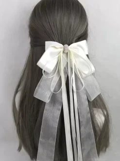 Accessoires Sweet Lolita N艙uds roses Coiffes Divers