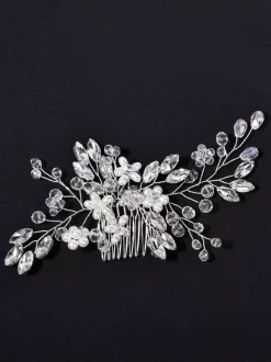 Accessoires de cheveux de mariée de mariage