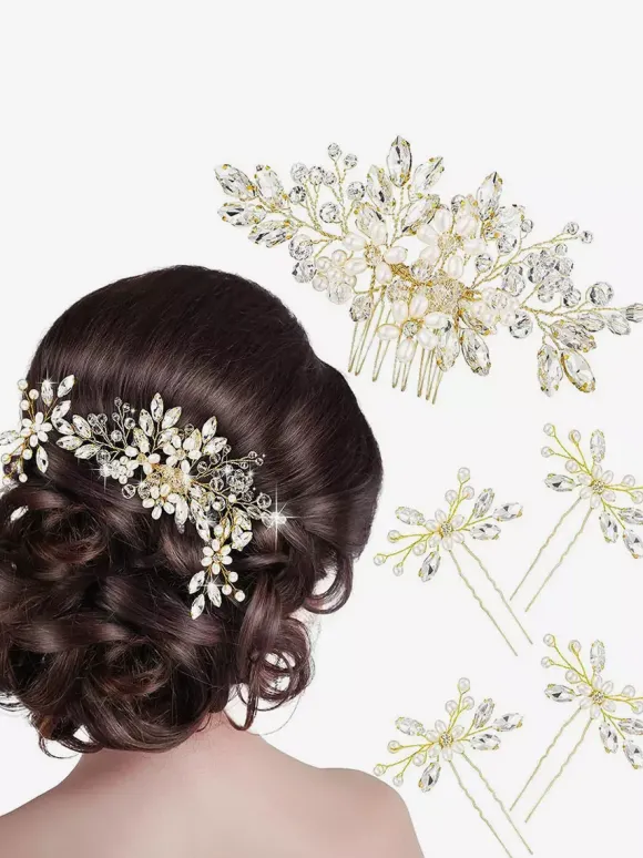 Accessoires de cheveux de mariée de mariage