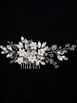 Accessoires de cheveux de mariée de mariage