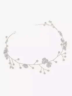 Accessoires de cheveux en métal de mariage de casque pour la mariée