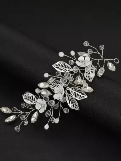 Accessoires de coiffure en métal pour la mariée