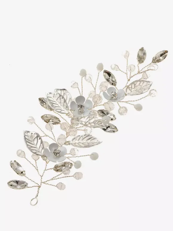 Accessoires de coiffure en métal pour la mariée