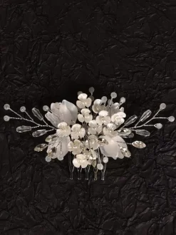 Accessoires de coiffure en métal pour la mariée