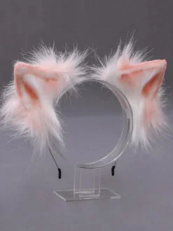 Accessoires douce Lolita coiffure Lolita décontracté quotidien avec oreilles de renard noir