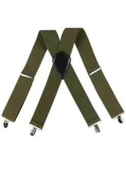 Accessoires Homme Détails Métalliques Classiques Polyester Métallisé Pull Out Noir