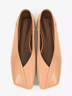 Ballerines plates à bout carré pour femmes