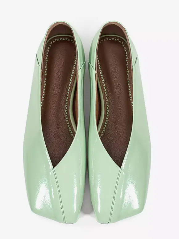 Ballerines plates à bout carré pour femmes