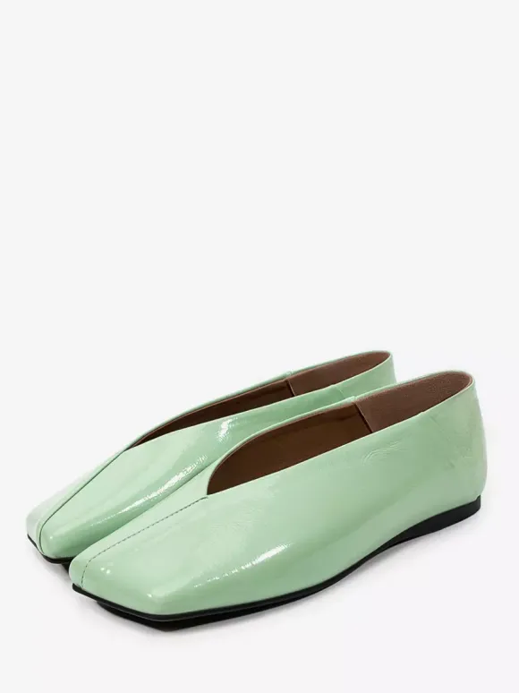 Ballerines plates à bout carré pour femmes