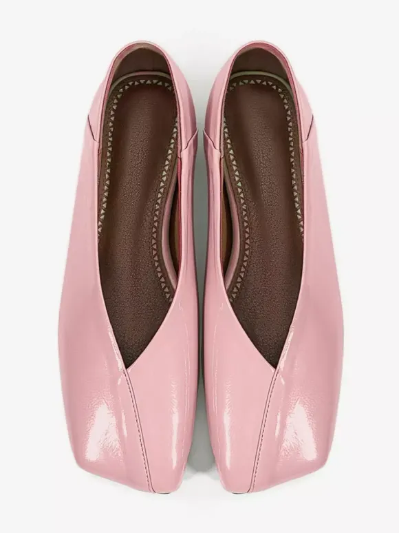 Ballerines plates à bout carré pour femmes