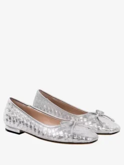 Ballerines en cuir PU à bout carré et boucle pour femmes