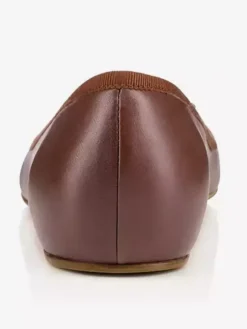 Ballerines en cuir PU à bout pointu avec n艙uds femmes