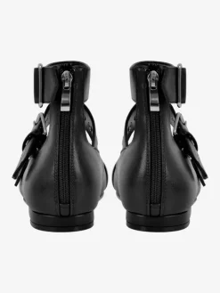 Ballerines plates à bout carré et brides avec boucle pour femme