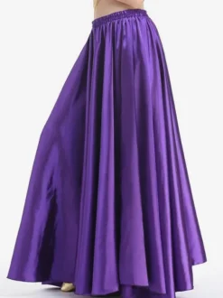 Ballroom Dance Costume Jupe Pourpre Femmes Formation Dancing Bottoms Déguisements Halloween