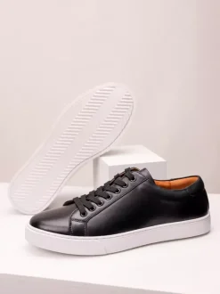Baskets à lacets et bout rond pour homme chaussures de randonnée plates