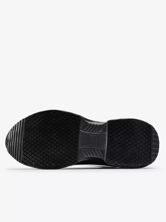 Baskets basses antidérapantes pour homme chaussures de course légères et sans lacets semelle épaisse