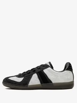 Baskets confortables en cuir PU pour hommes chaussures de sport à bout rond