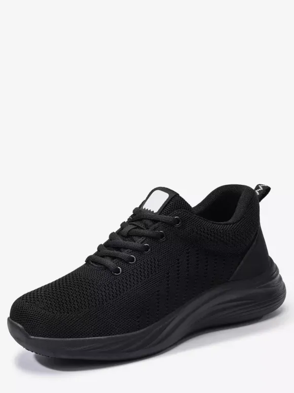 Baskets en maille pour hommes chaussures de marche antidérapantes à semelle épaisse chaussures de randonnée légères et respirantes