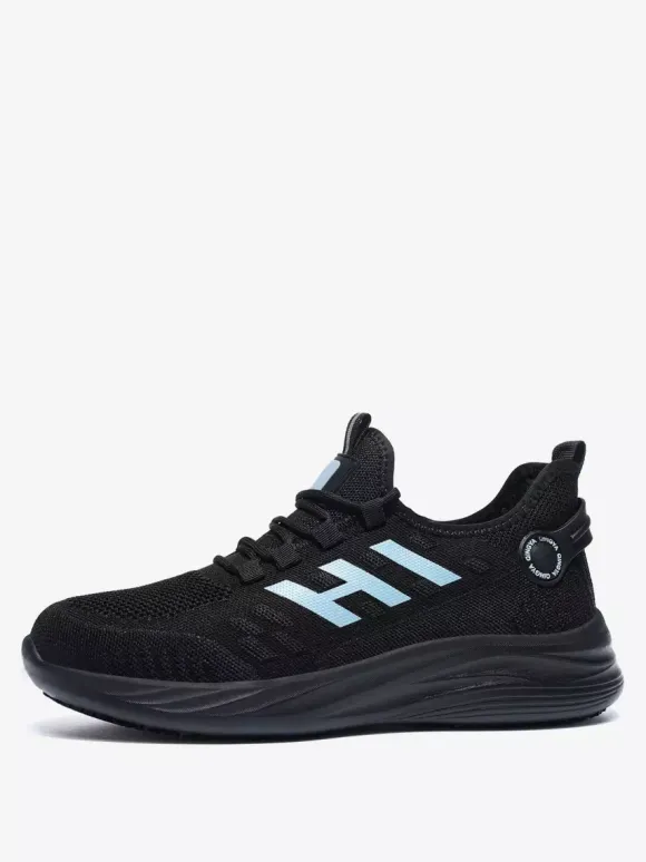 Baskets en maille pour hommes chaussures de marche légères et haut de gamme antidérapantes semelle épaisse respirantes