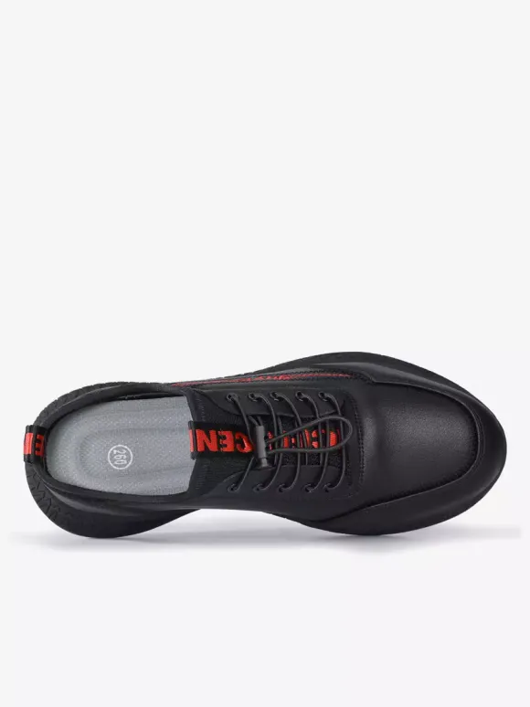 Baskets pour hommes chaussures de course à semelle épaisse légères respirantes et imperméables