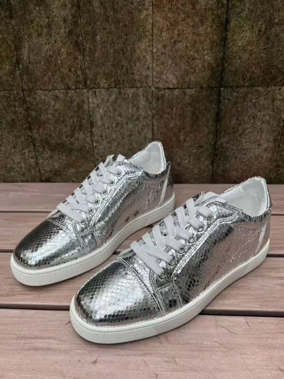 Baskets décontractées pour femmes bout rond motif serpent lacets chaussures de skate