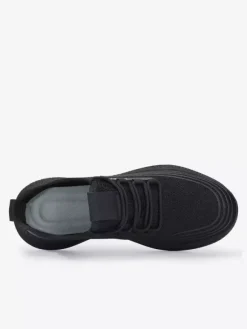 Baskets en maille pour hommes chaussures de course à plateforme à bout rond légères et respirantes haut de gamme