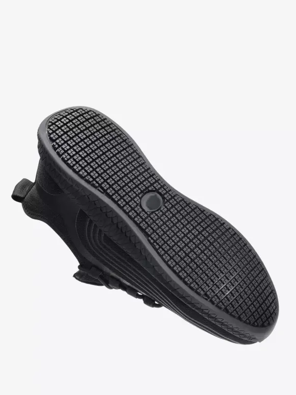 Baskets en maille pour hommes chaussures de course à plateforme à bout rond légères et respirantes haut de gamme