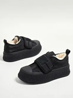 Baskets kaki pour femmes chaussures à plateforme de styliste à bout rond