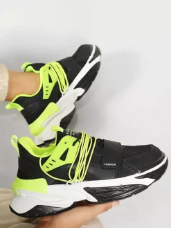 Baskets respirantes à plateforme pour homme chaussures de course à lacets décontractées et épaisses