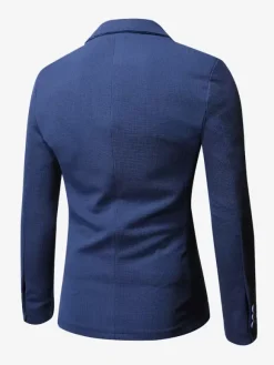 Blazers Vestes Costumes Décontractés Hommes Plaid Mariage Décontractés Chic
