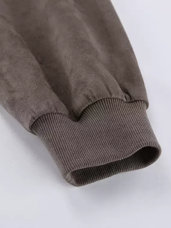 Blouson aviateur zippé rétro pour un look urbain 2026