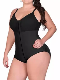 Body Full Shaper Zipper Amélioration Slim Body Femmes Shapewear