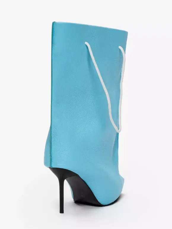 Bottes à talons hauts et bout pointu pour femme