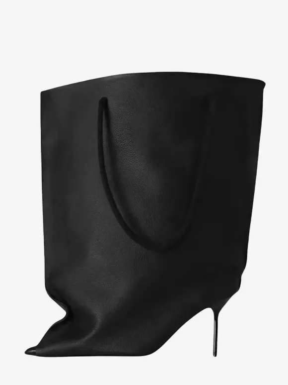 Bottes à talons hauts et bout pointu pour femme
