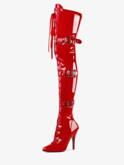 Bottes sexy pour femmes à bout pointu avec fermeture éclair et paillettes à talon aiguille Rave Club Noir Argent Cuissardes