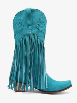 Bottes mi-mollet pour femmes  bottes en cuir PU à bout pointu à talons épais